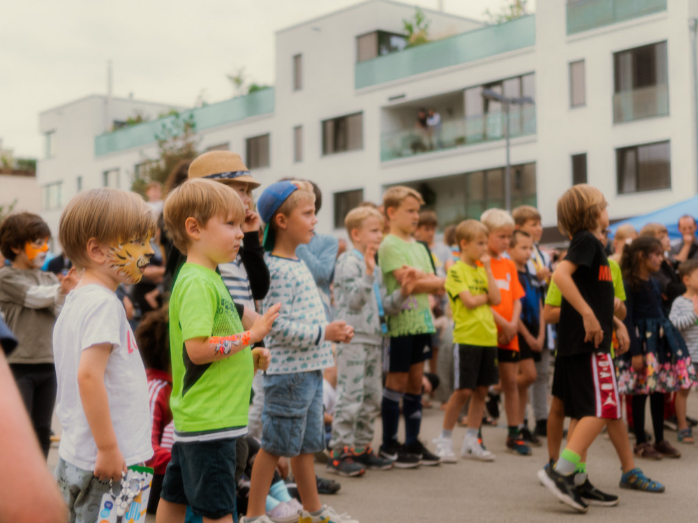 Kinder auf dem Kinderrechtefest Kinder auf dem Kinderrechtefest