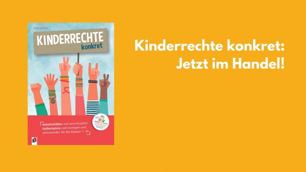 Schulbuch Kinderrechte konkret ist im Handel